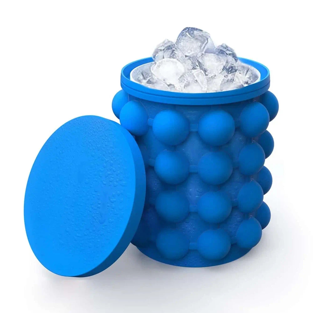 Cubetera de silicona portátil