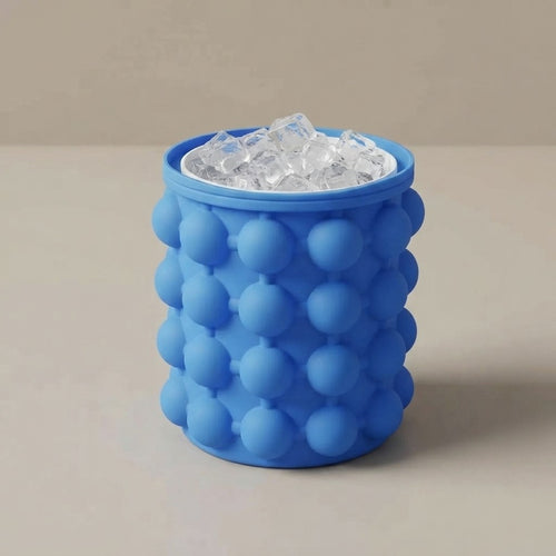 Cubetera de silicona portátil